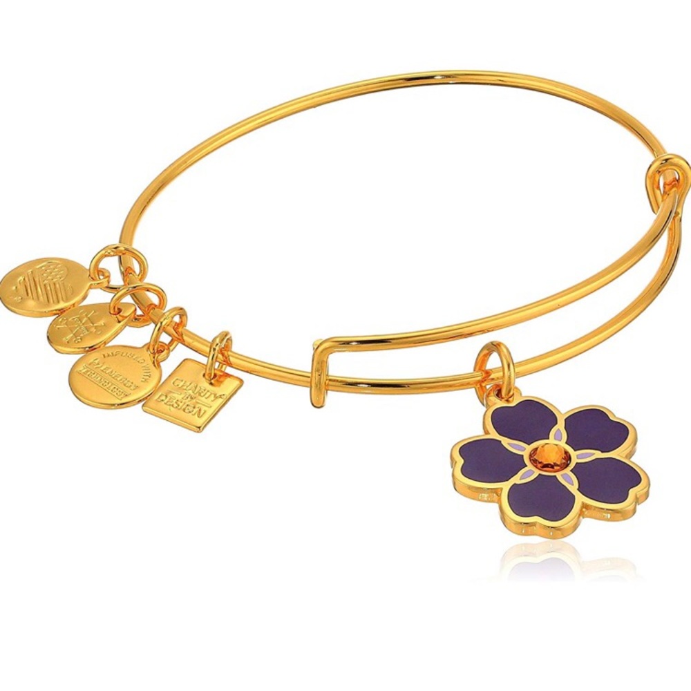 Charity by Design Forget Me Not Charm Bracelet